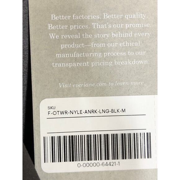 Everlane The ReNew Anorak Jacket Black M MWT - Picture 5 of 8